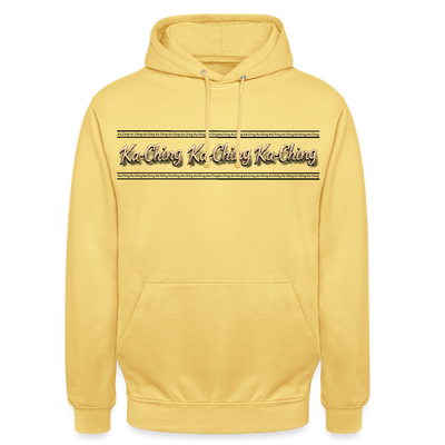 Ka-Ching Unisex Hoodie - lemon yellow