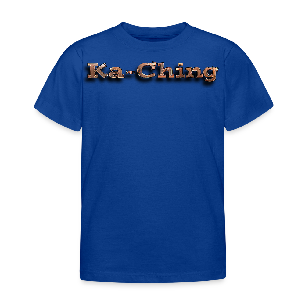 Kids T-Shirt Bronze - royal blue