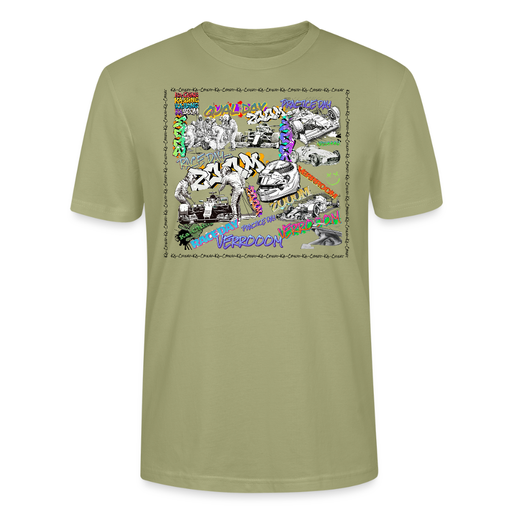 Ka-Ching Motorsports Graffiti T-Shirt - sage