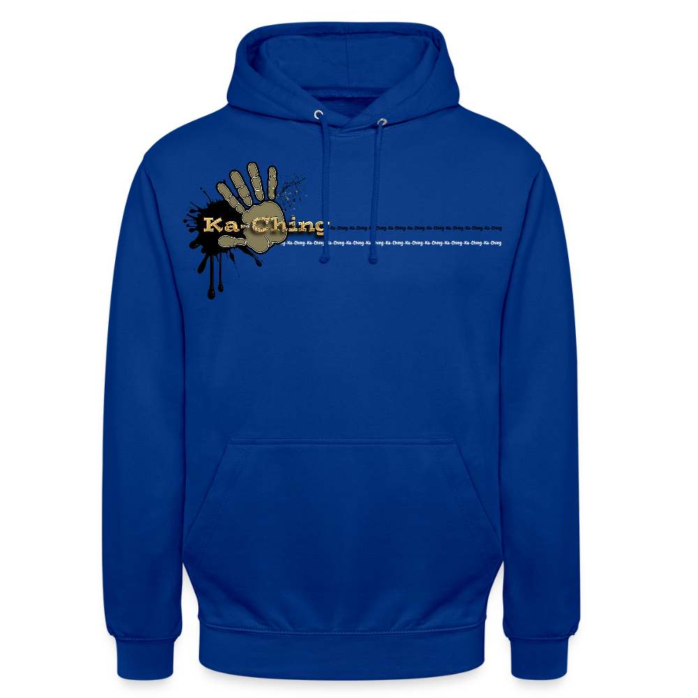 Unisex Hoodie Ching Gold logo - bright royal