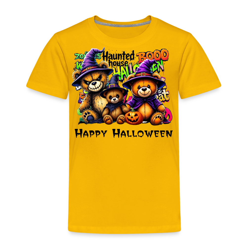 Teddies Whitches Tee - sun yellow