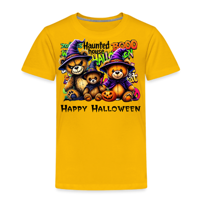 Teddies Whitches Tee - sun yellow