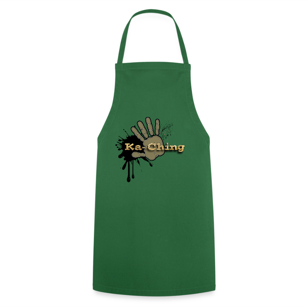 Cooking Apron gold - green