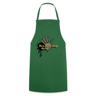 Cooking Apron gold - green