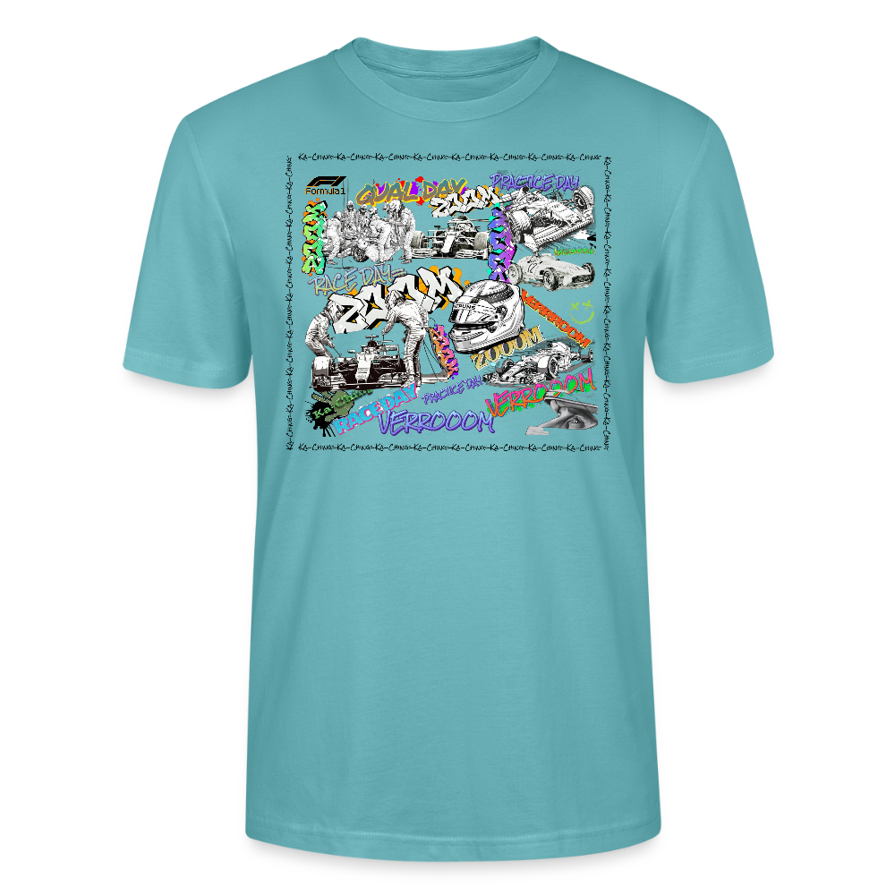 Unisex T-Shirt Graffiti F1 - pastel turquoise