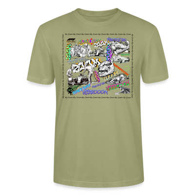 Unisex T-Shirt Graffiti F1 - sage