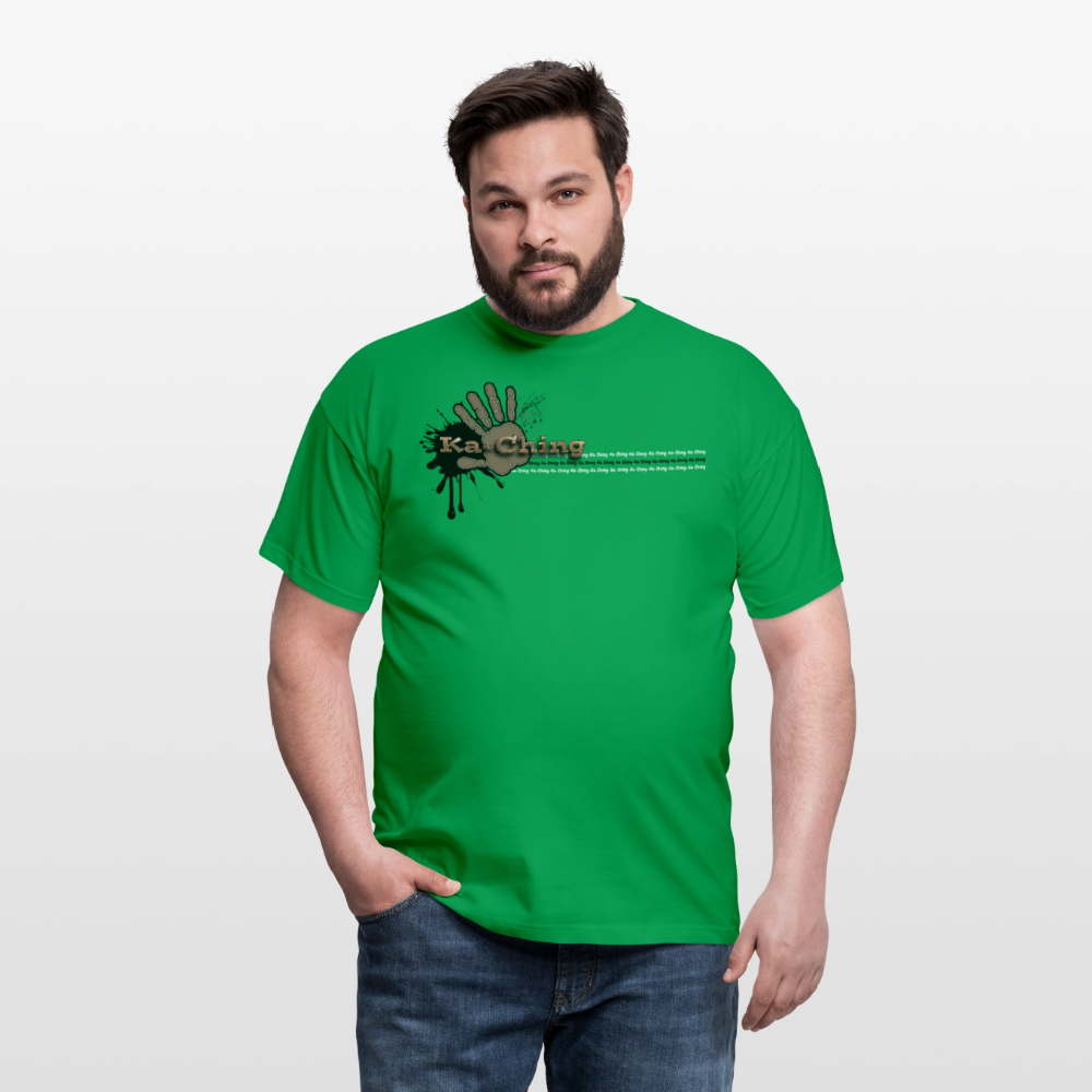 Unisex T-Shirt Ching Bronze Logo CHBZ-T-04c - kelly green