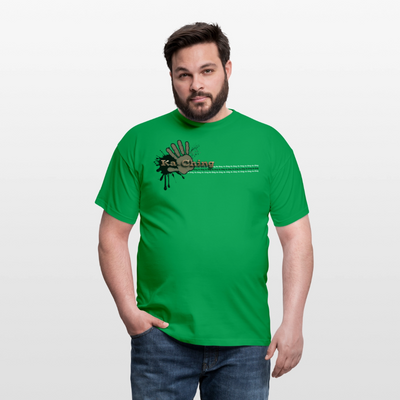 Unisex T-Shirt Ching Bronze Logo CHBZ-T-04c - kelly green