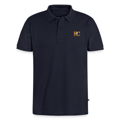 Diamond Range Unisex Polo Tee limited editions design 1 - navy