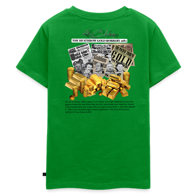 Teddies zombie mummy Halloween Tee - green