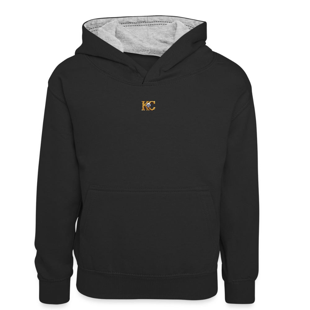 Diamond Range Diamond Hoax Hoodie limited edition - black/heather grey