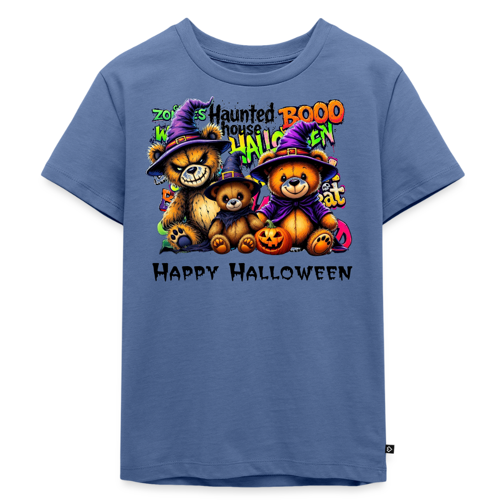 Teddies Whitches Tee - stone blue