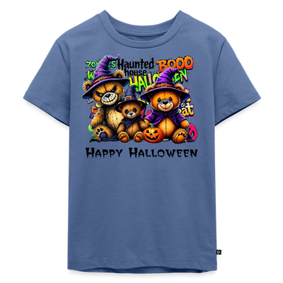 Teddies Whitches Tee - stone blue