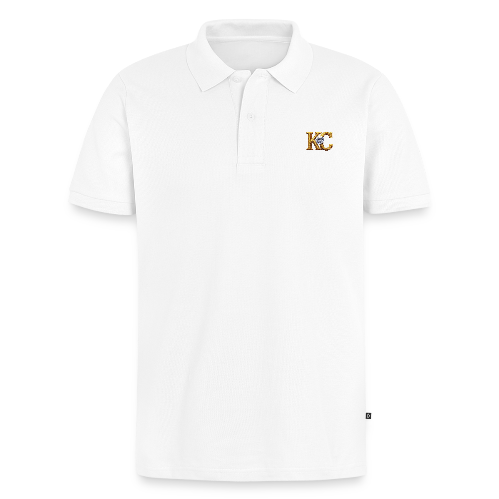 Diamond Range Unisex Polo Tee limited editions design 1 - white
