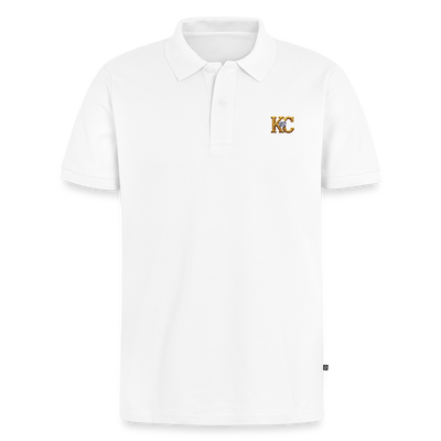 Diamond Range Unisex Polo Tee limited editions design 1 - white