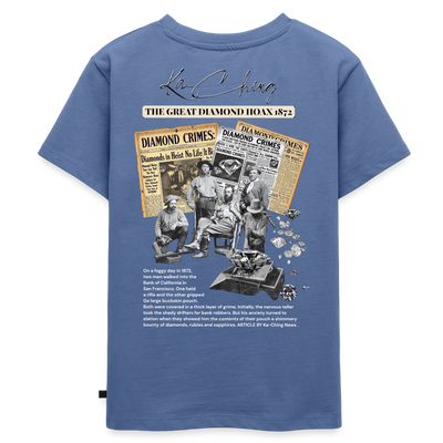 Diamond Range The Great Hoax 1872 Tee limited edition - stone blue