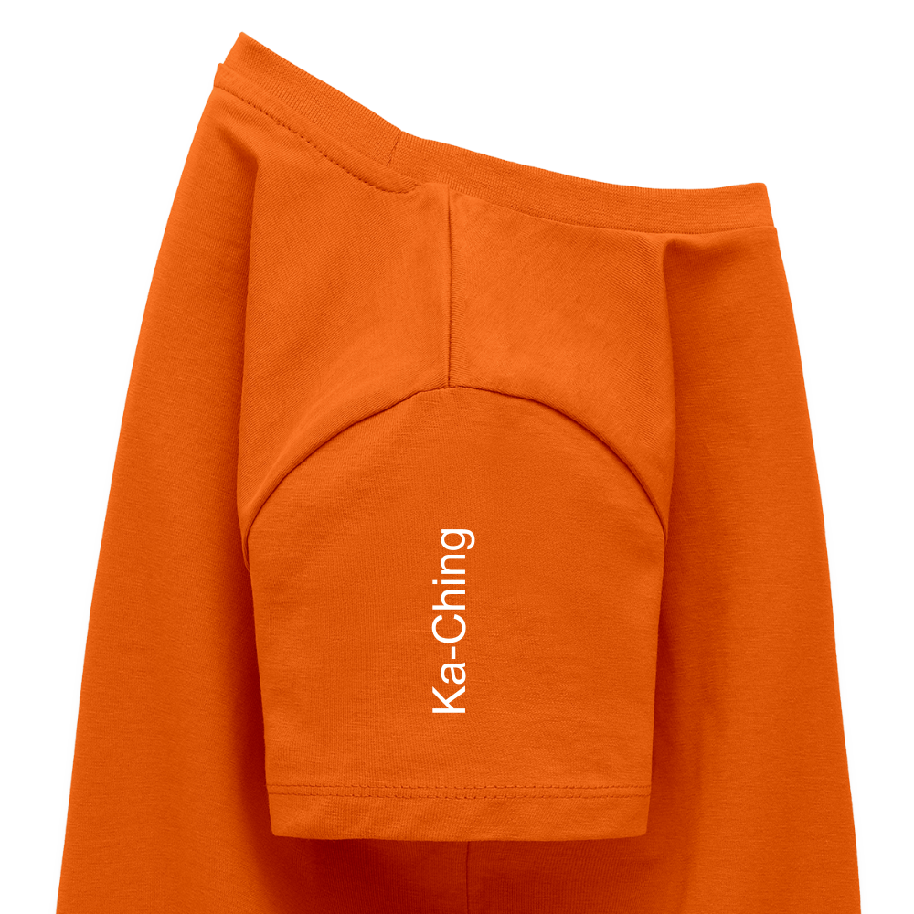 Unisex T-Shirt Ching Bronze Logo - orange 
