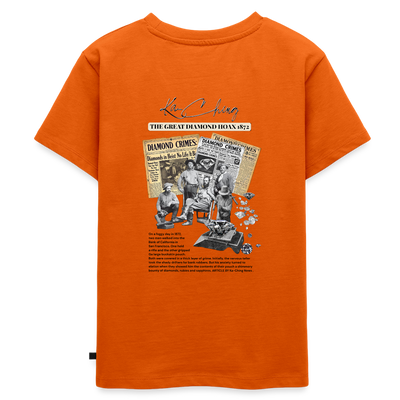 Diamond Range The Great Hoax 1872 Tee limited edition - orange 