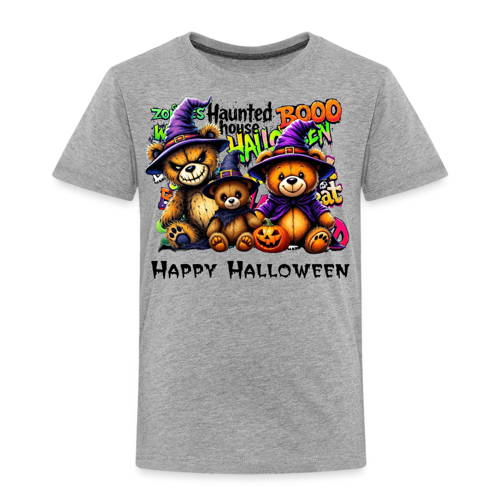 Teddies Whitches Tee - heather grey