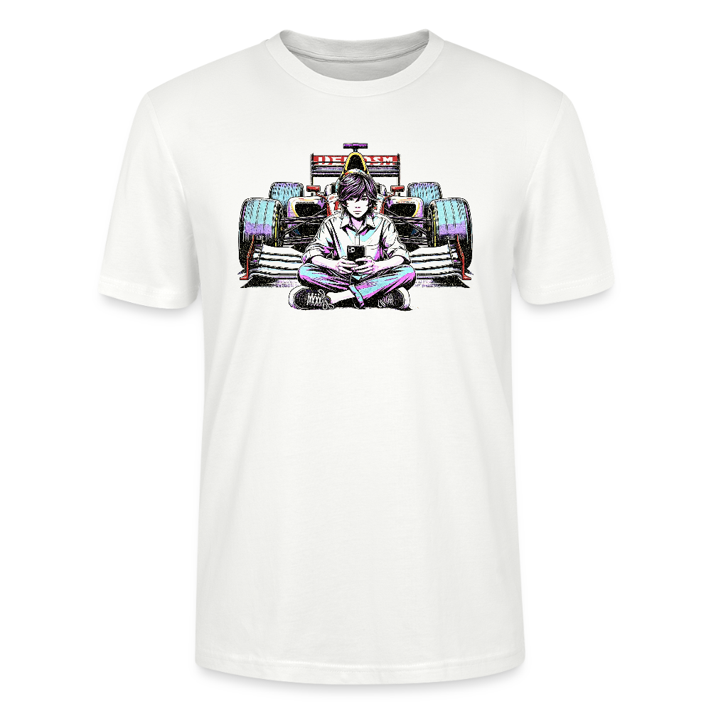 Japanese Race Tee - white