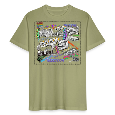 Ka-Ching Motorsports Graffiti T-Shirt - sage