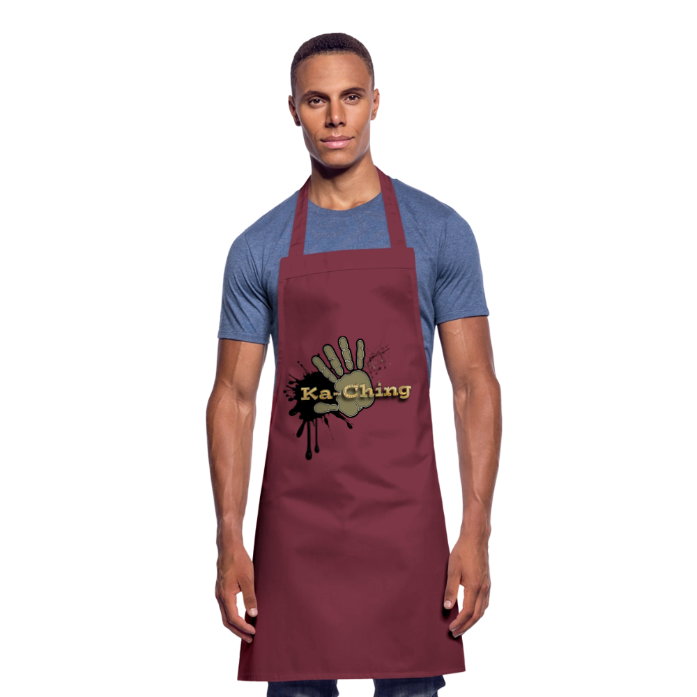 Cooking Apron gold - bordeaux