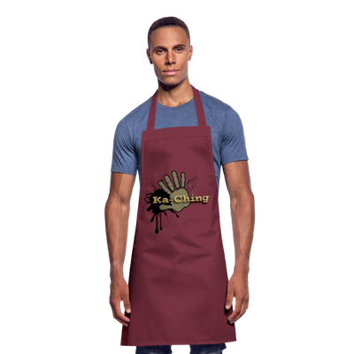 Cooking Apron gold - bordeaux