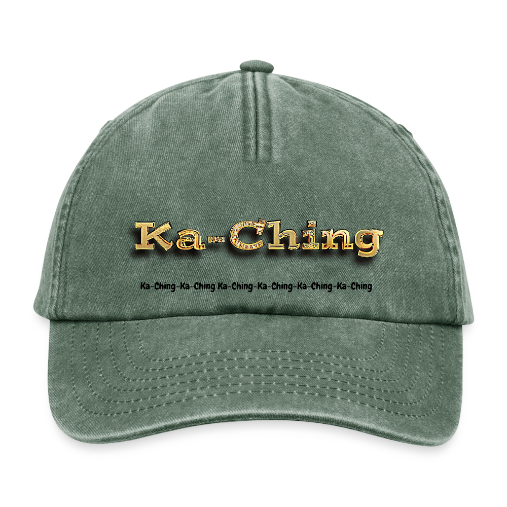 CAP Ching GOLD Logo CH-GD-H-02 - vintage bottle green 