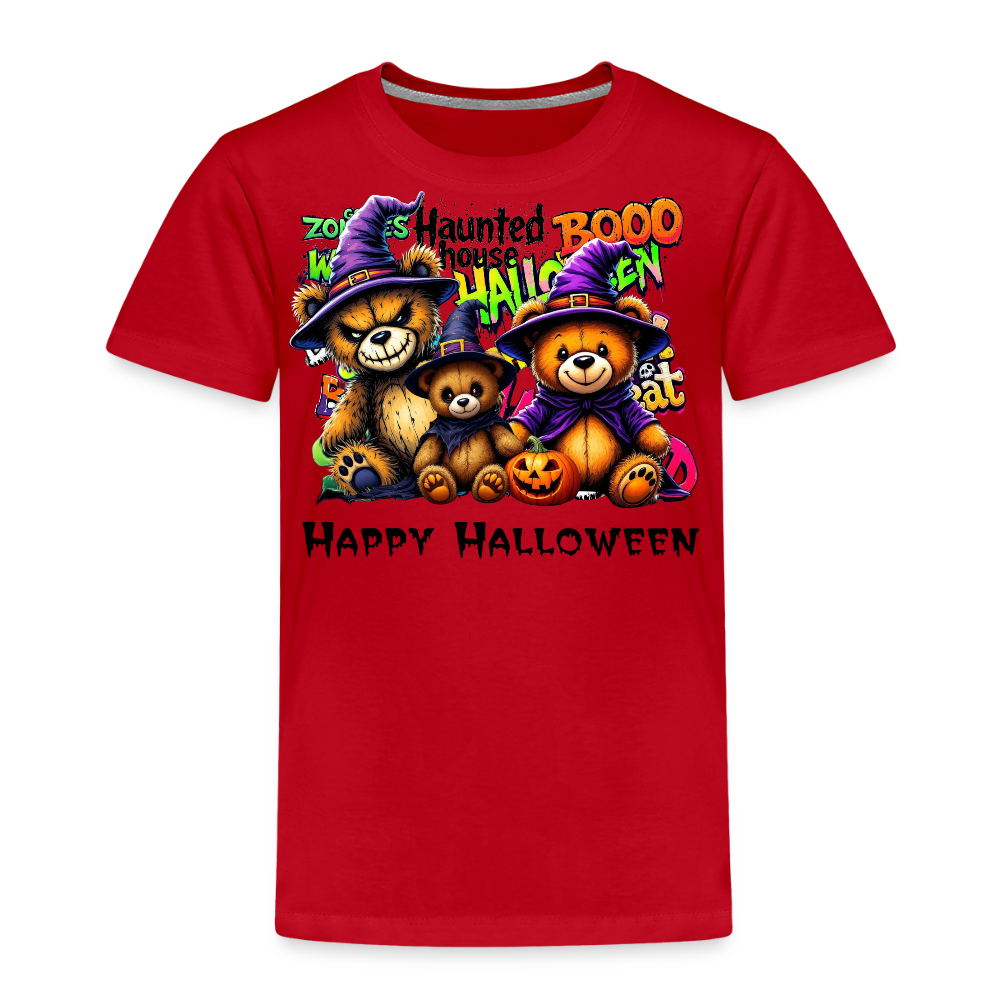 Teddies Whitches Tee - red