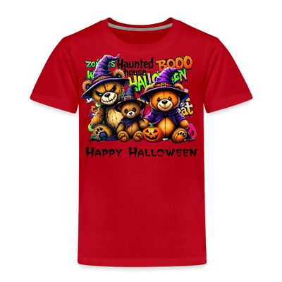 Teddies Whitches Tee - red