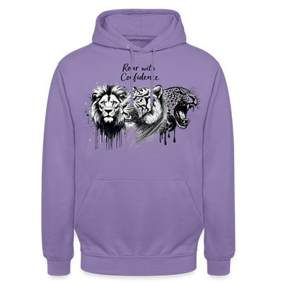 Ka-Ching Raw with confidence Unisex Hoodie - lavender
