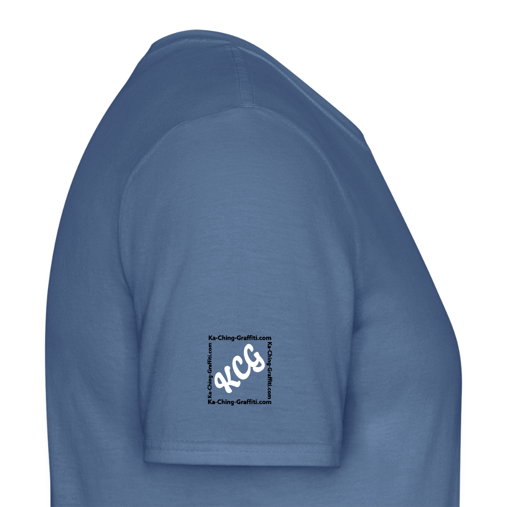 Unisex T-Shirt F1 Graffiti - dove blue 