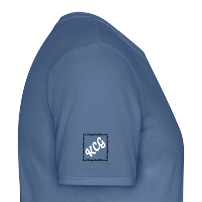 Unisex T-Shirt F1 Graffiti - dove blue 
