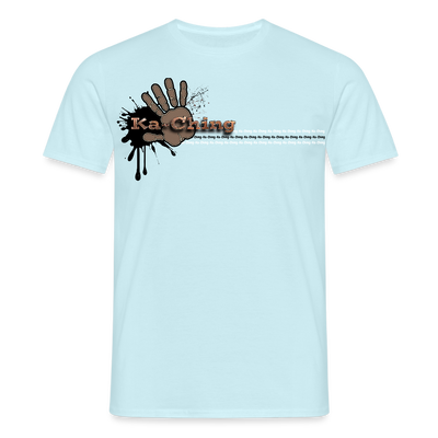 Unisex T-Shirt Ching Bronze Logo CHBZ-T-04c - sky