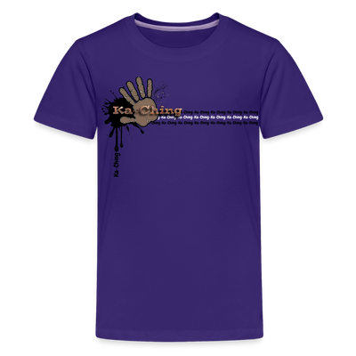 Unisex T-Shirt Ching Bronze Logo - purple