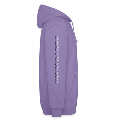 Unisex Hoodie Ching Bronze logo - lavender