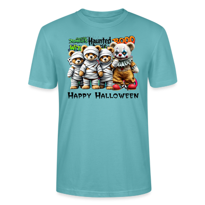 Teddies clown Tee - pastel turquoise