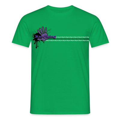 Unisex T-Shirt Ching Purple Logo CHPU-T-06c - kelly green