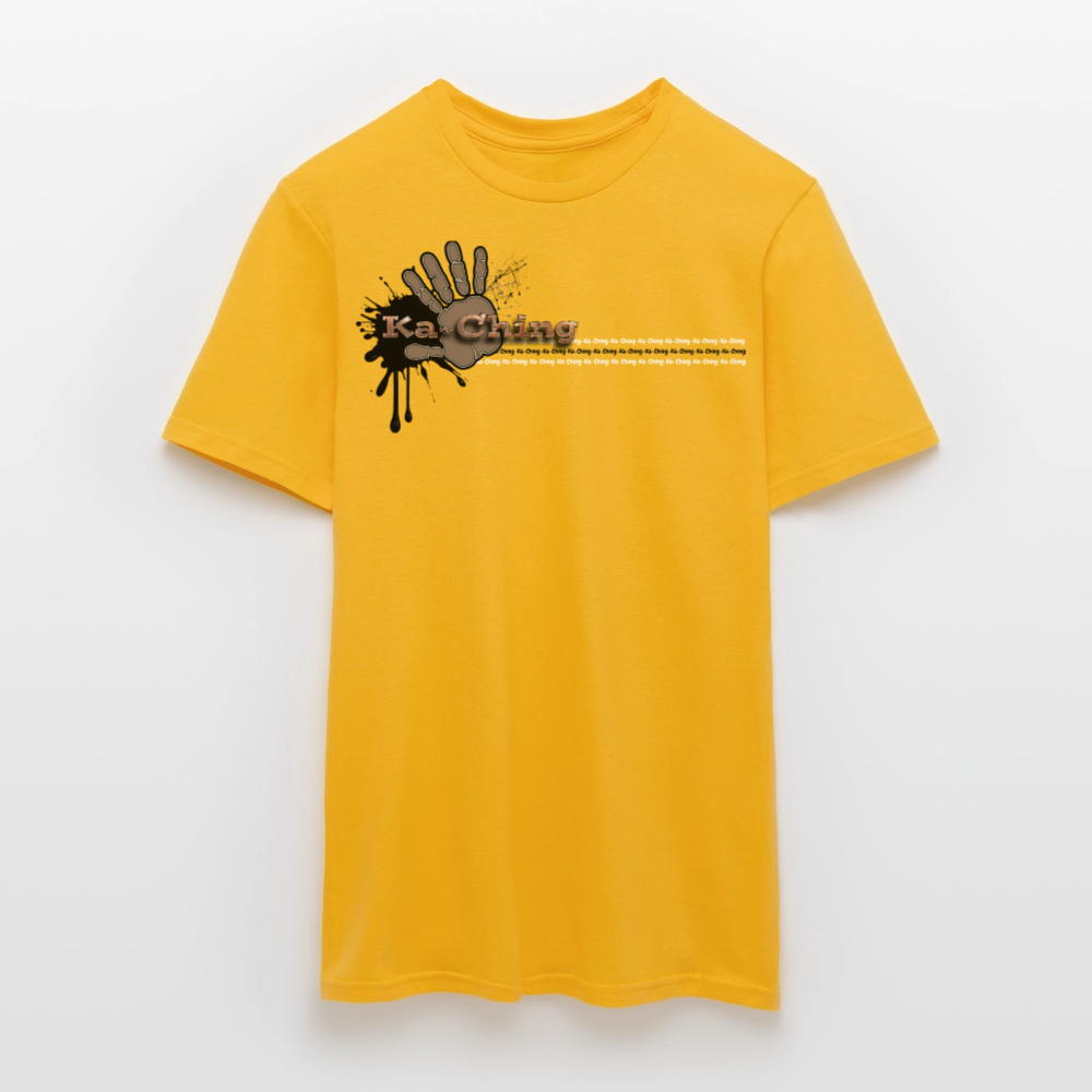 Unisex T-Shirt Ching Bronze Logo CHBZ-T-04c - yellow