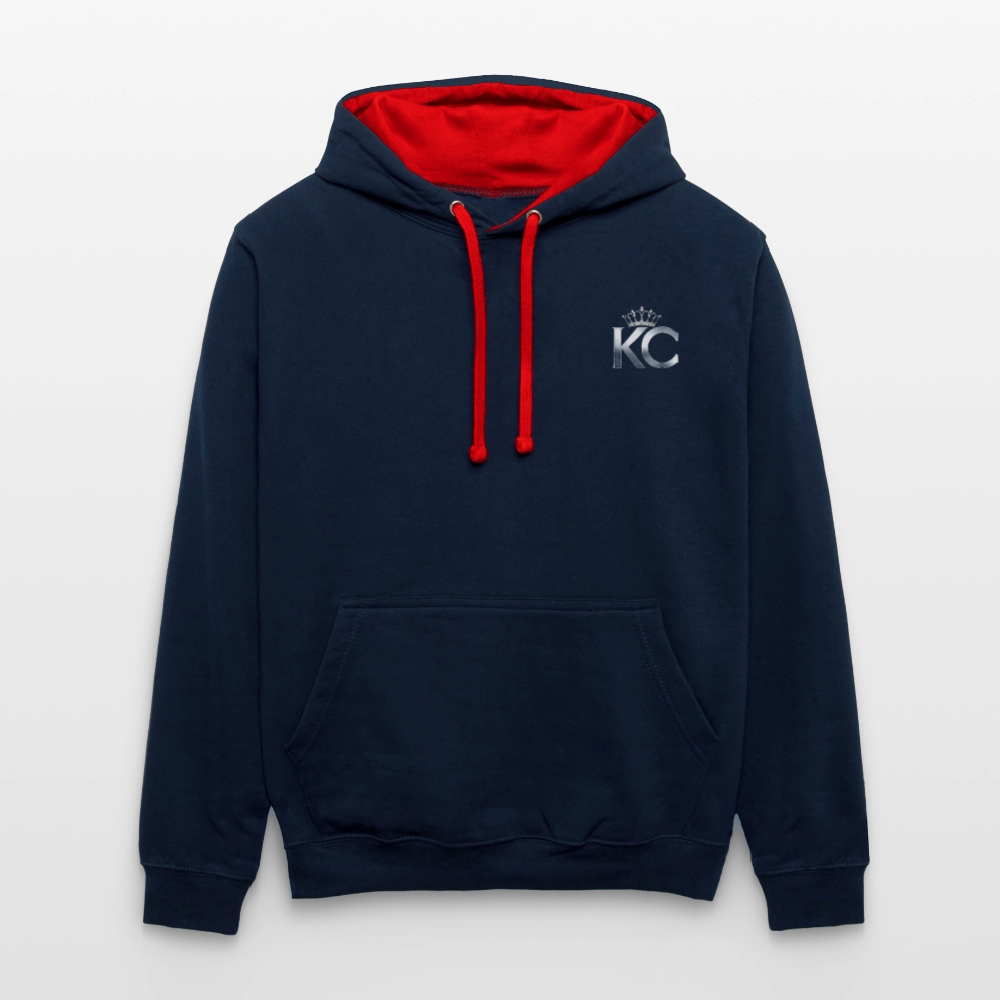 Silver Range Barclays bank Robɓery 1970 Hoodie limited edition - navy/red