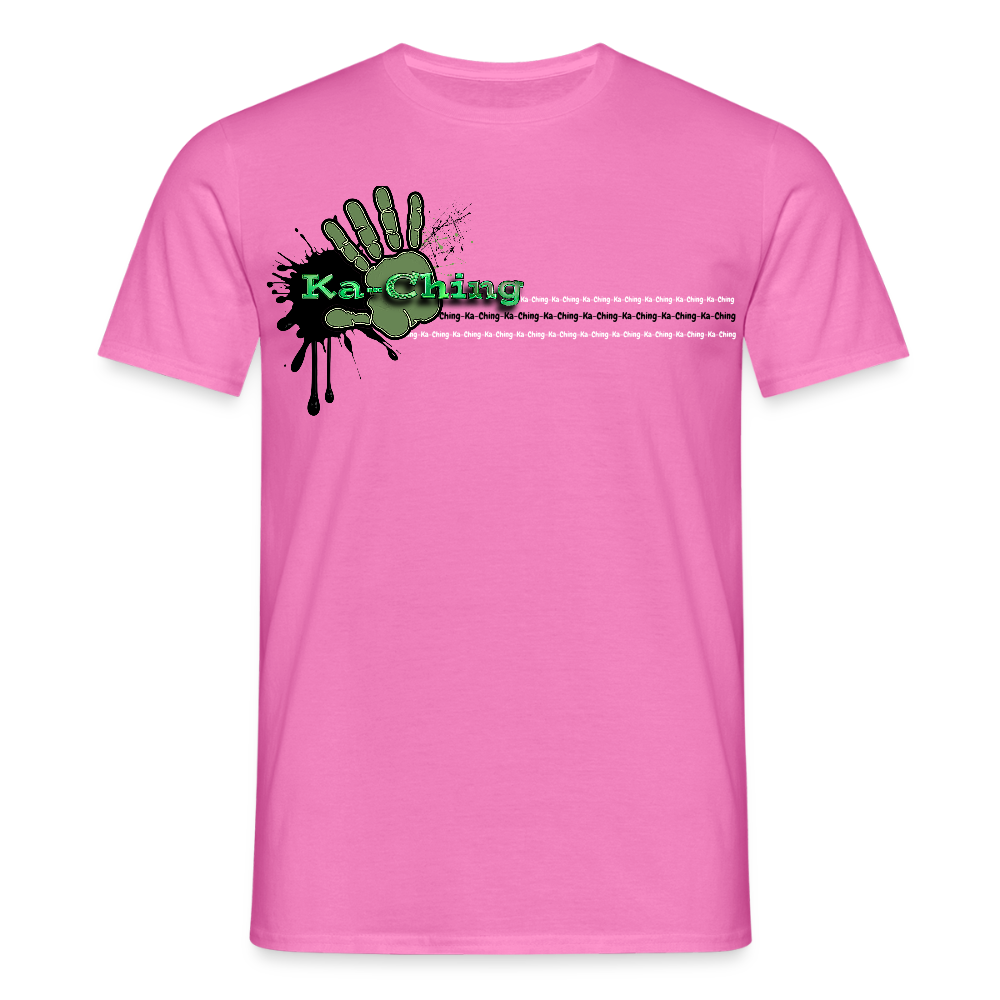 Unisex T-Shirt Ching Green Logo CHGR-T-01c - pink