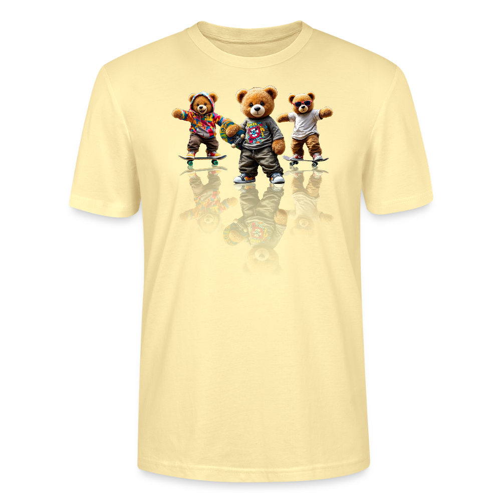 skateboarding Teds Tee - cream