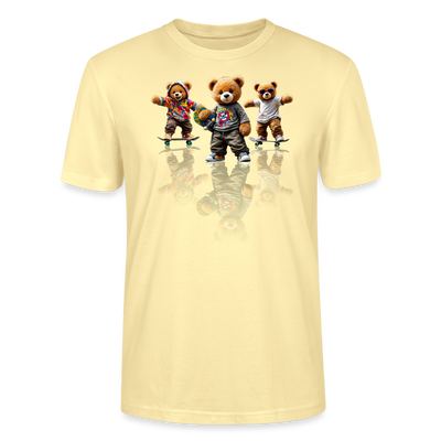 skateboarding Teds Tee - cream