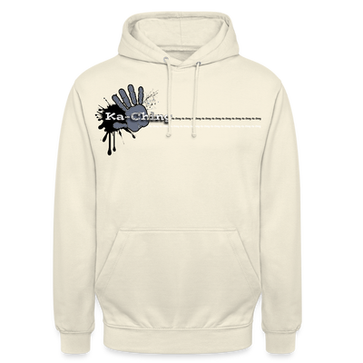 Unisex Hoodie Ching Silver logo - vanilla