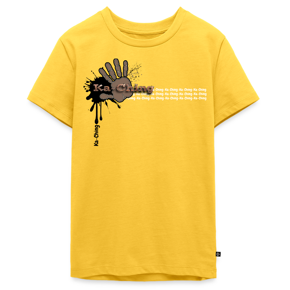 Unisex T-Shirt Ching Bronze Logo - yellow
