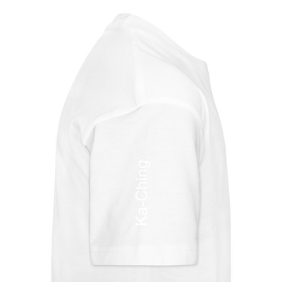 Unisex T-Shirt Ching Bronze Logo - white