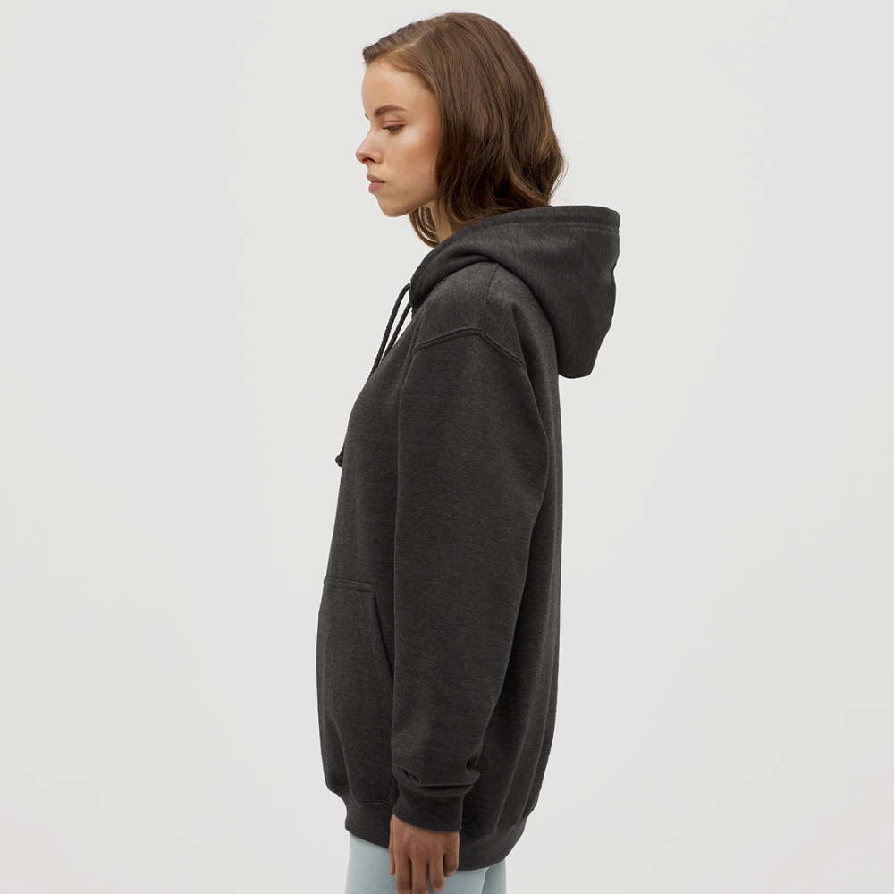 Minimal Range Unisex Hoodie limited Ka-Ching ⁶design - charcoal grey