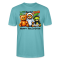 Teddies dress-up Tee - pastel turquoise