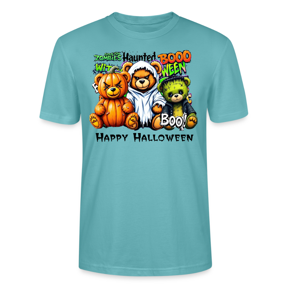 Teddies dress-up Tee - pastel turquoise