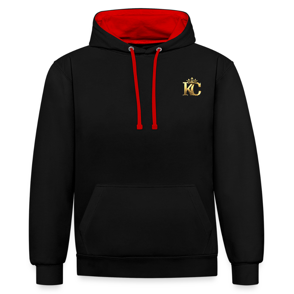 Gold Range Heathrow Robɓery Hoodie limited edition - black/red